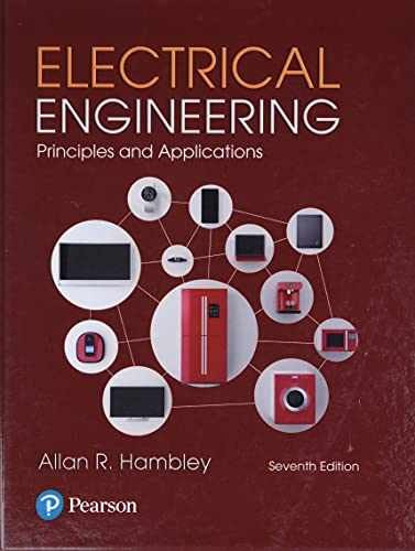 Electrical Engineering: Principles & – Hardcover, by Hambley Allan – Very Good z