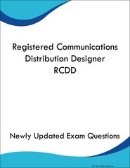 Registered Communications Distribution Designer RCDD Study Guide Prep Book