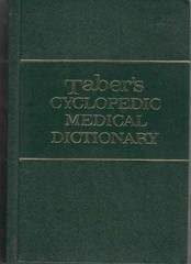Taber’s Cyclopedic Medical – Hardcover, by Clarence Wilbur Taber; – Very Good j
