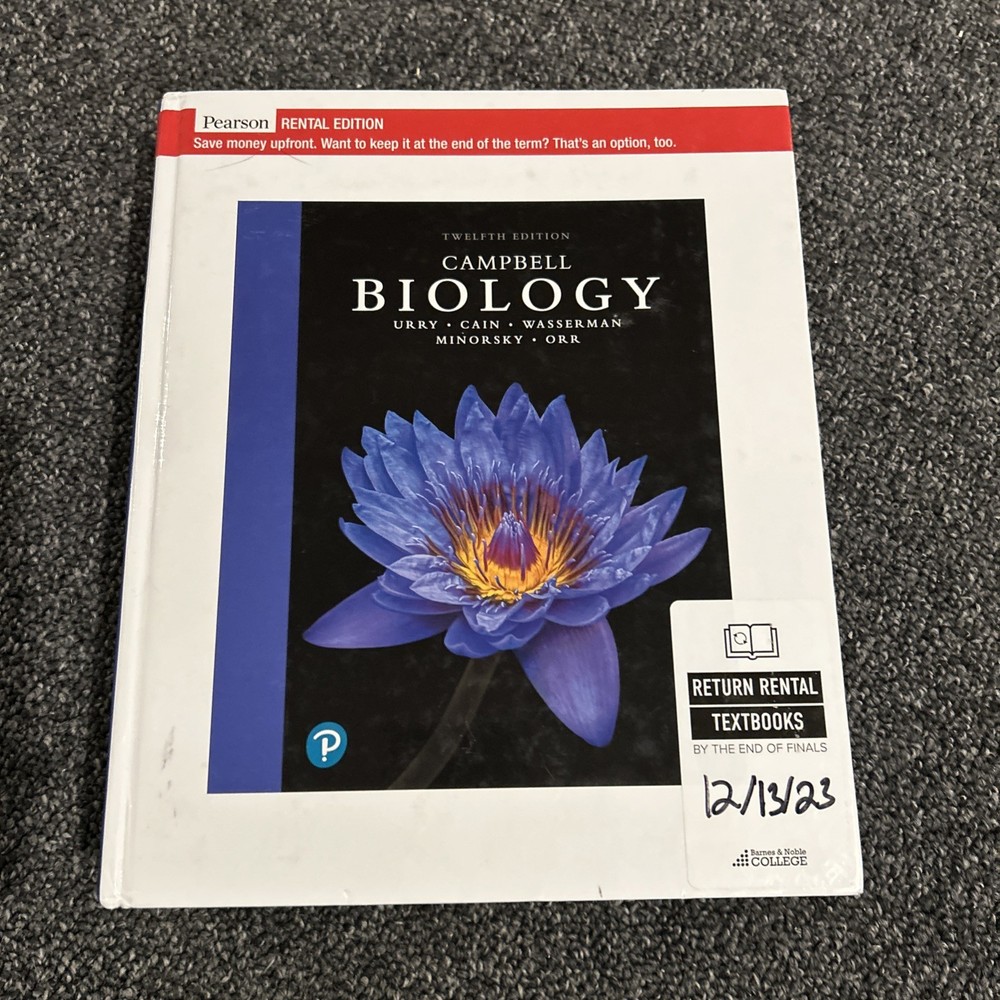 Campbell Biology 12th edition Hardcover
