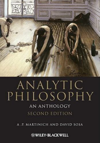 Analytic Philosophy: An Anthology (Blackwell Philosophy Anthologies), , Excellen