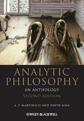Analytic Philosophy: An Anthology by