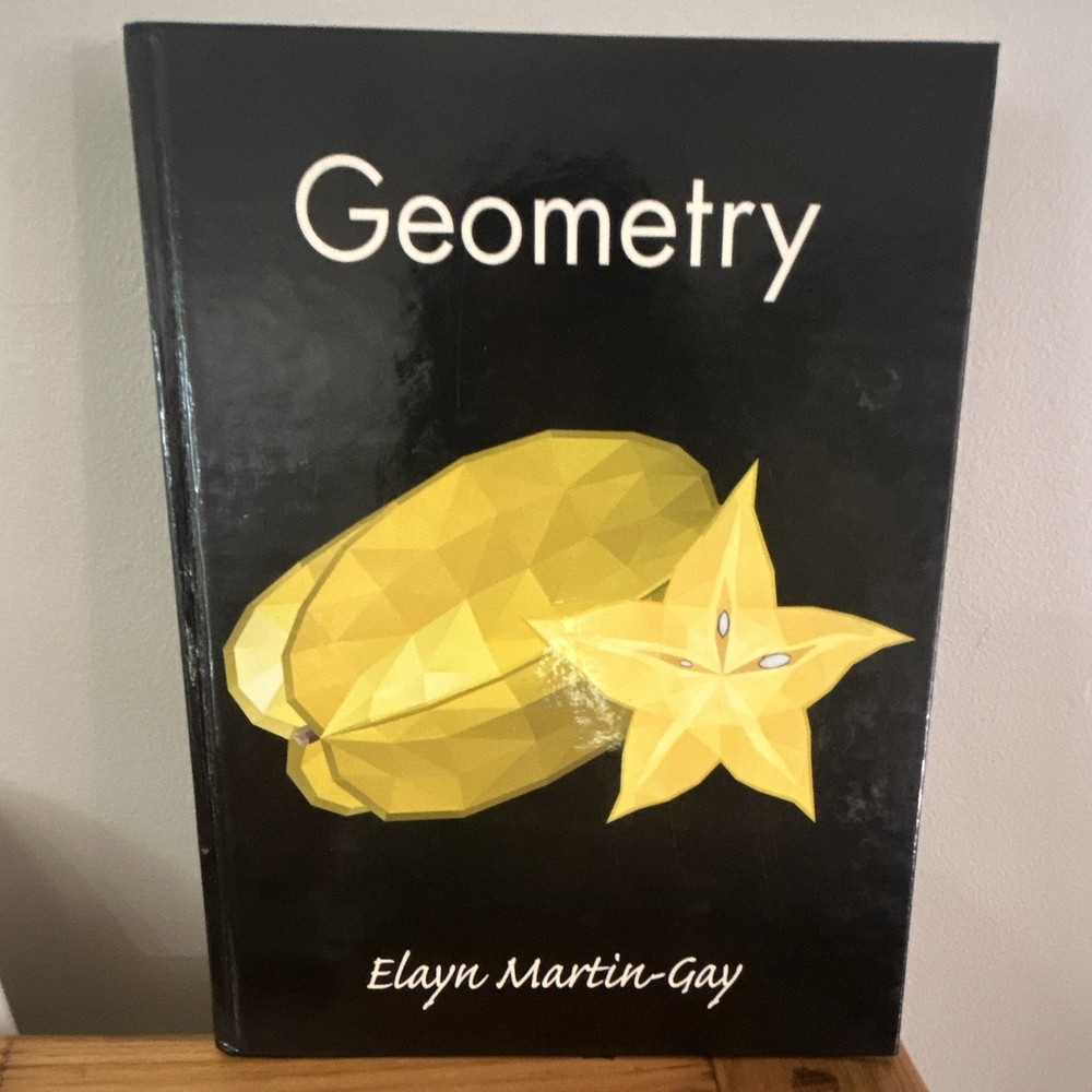 Pearson Geometry Textbook by Elayn Martin-Gay Hardcover 2016 High School