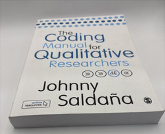 The Coding Manual for Qualitative Researchers by Johnny Saldana, 2021