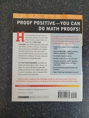 Math Proofs Demystified by Stan Gibilisco , Paperback A Self Teaching Book