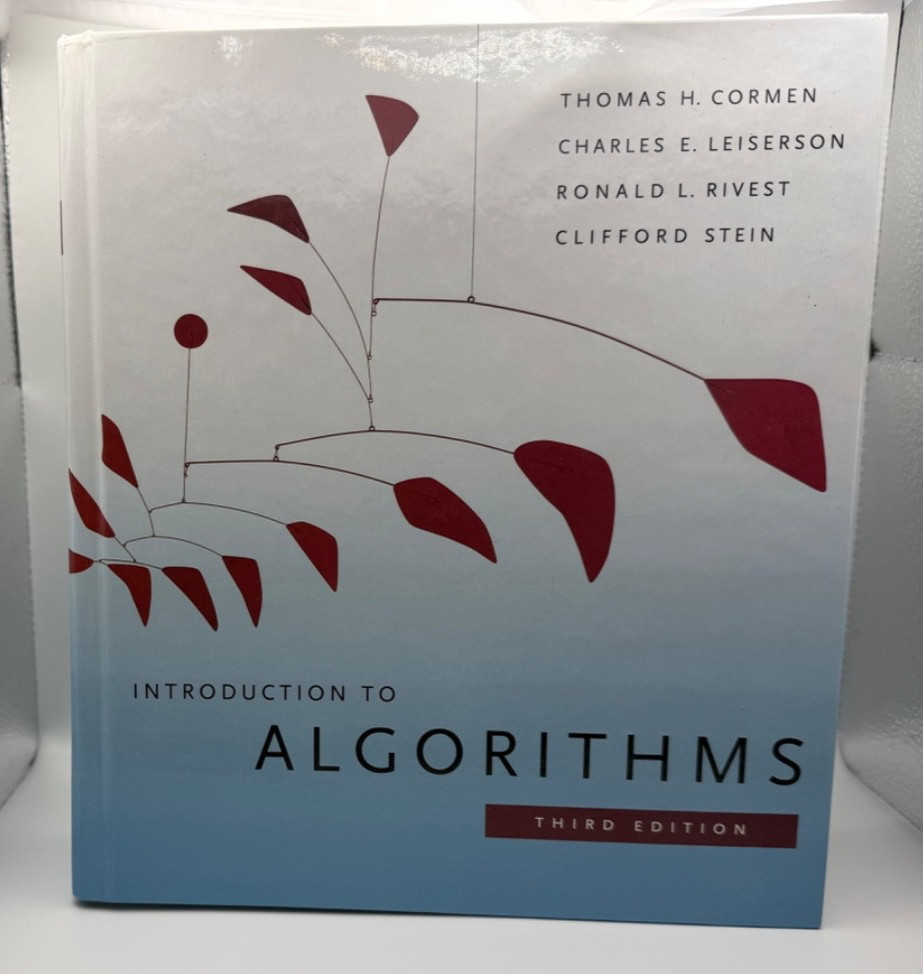Introduction to Algorithms 3rd Third Edition by Thomas H. Cormen