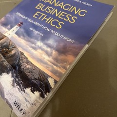 Managing Business Ethics: Straight, Nelson, Katheri, 8th Edition, Good