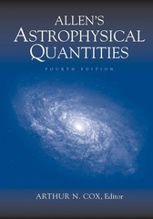 Allen’s Astrophysical Quantities Cox, Arthur N. hardcover Very Good