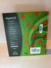 Prentice Hall Algebra 2 Textbook – Brand New, Never Used – School Stamp Inside