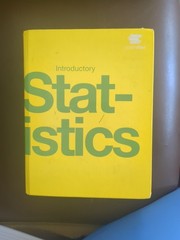 Introductory Statistics by Susan Dean and Barbara Illowsky (2013, Hardcover)