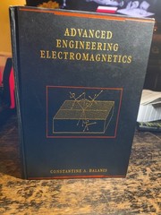 Engineering Electromagnetics Hardcover Constantine A. Balanis