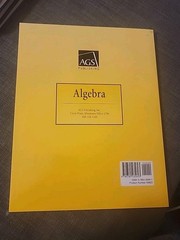 Algebra Student Workbook by A. G. S. Secondary & Answer Key (2006) AGS Paperback