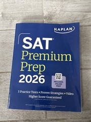 SAT Premium Prep 2026: Includes 3 – Paperback, by Kaplan Test Prep