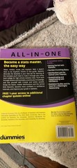Statistics All-in-One for Dummies by Deborah J. Rumsey (2022, Trade Paperback)