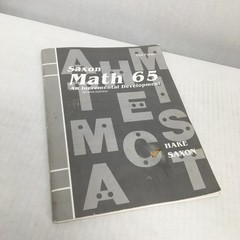 Saxon 65 Math Set 6/5: Textbook Answer Key Test Forms; 2nd Edition; Homeschool