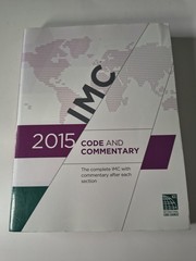 2015 International Mechanical Code Commentary