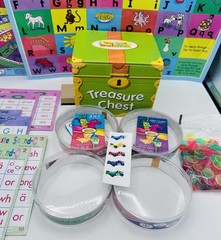 Sing Spell Read & Write, Games, Mats, Cards, Chest & Rare Vinyl Cars, Very Good