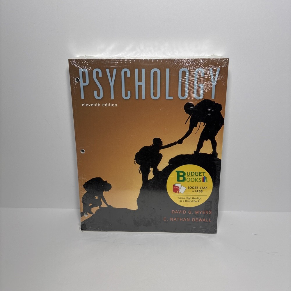 Psychology Eleventh Edition by David Myers Loose-leaf Version BRAND NEW!