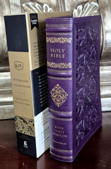 Sovereign Collection KJV Bible (Personal Size, Leathersoft Purple) NEW in Sleeve