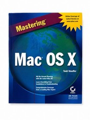 Mastering Mac OS X By Todd Stauffer. 9780782125818 EXCELLENT CONDITION!!