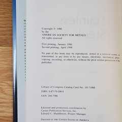 Stainless Steel R. A. Lula American Society for Metals HC Metallurgy 1986