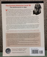 The Curious Historian Level 1B: The Late Bronze & Iron Ages, Teacher’s Edition