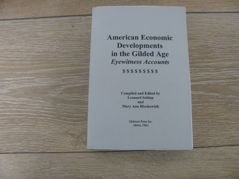 American Economic Developments In The Gilded Age
