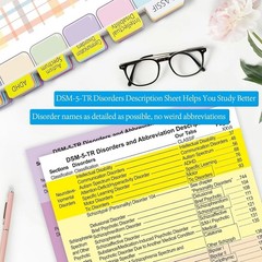 Diagnostic and Statistical Manual of Mental Disorders DSM 5 TR + Tabs USA Stock
