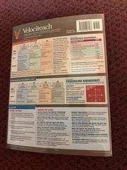 17x PMP Exam Quick Reference Guide Sixth edition By Andy Crowe Laminated 6 Pages