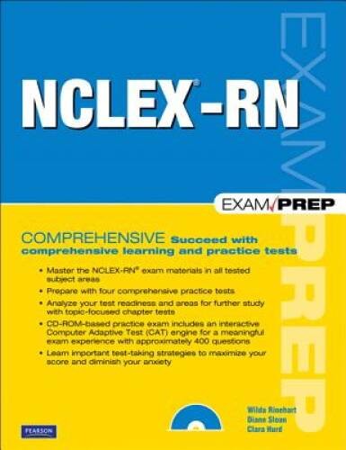 NCLEX-RN Exam Prep (2nd Edition) – Paperback By Rinehart, Wilda – GOOD