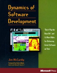 Dynamics of Software Development – Paperback By Jim McCarthy – GOOD