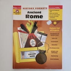 Evan-Moor History Pockets Bundle Set of 3 Hands On Activities Homeschooling
