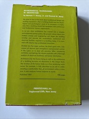 Thermal Environmental Engineering (James L Threlkeld) 496 Pages