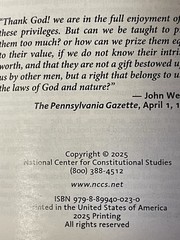 Pocket Size Declaration & Constitution – 250th Anniversary Edition