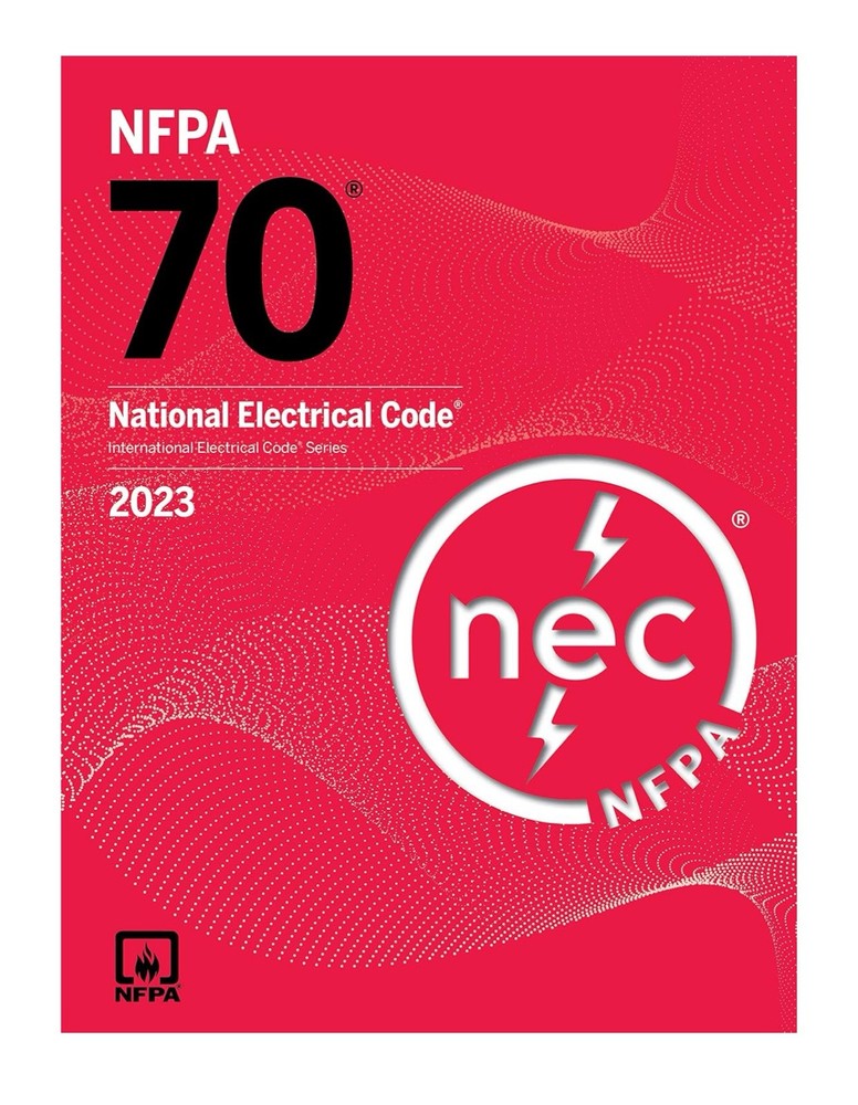 NFPA NEC 70 National Electrical Code 2023 Edition with Tabs Paperback Perfect