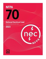 NFPA NEC 70 National Electrical Code 2023 Edition with Tabs Paperback Perfect