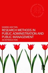Research Methods in Public Administration and Public Management: An Introductio,