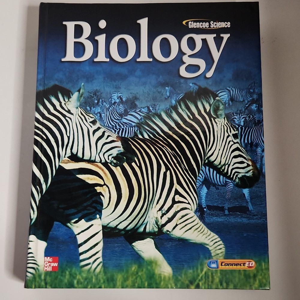 Glencoe Science Biology Hardcover Textbook (McGraw-Hill Education)