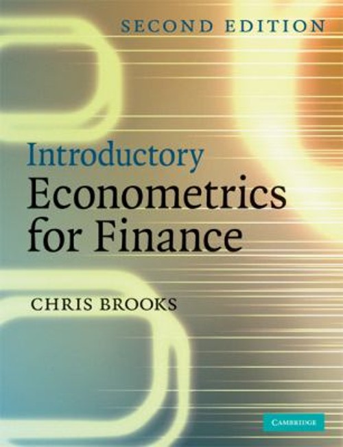 Introductory Econometrics for Finance Paperback Chris Brooks