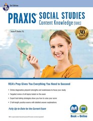 Praxis Social Studies Content Knowledge (5081): Book + Online (PRAXIS Teache…