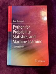 Python for Probability, Statistics, and Machine Learning by José Unpingco, 2020