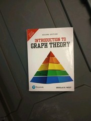 New: Introduction to Graph Theory by Douglas B. West 2nd INTL ED 9789332549654