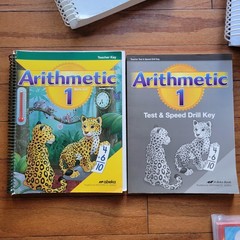 Abeka 1st Grade Math & Language Arts Teacher’s Answer Keys, 10 Books