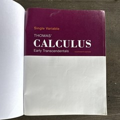 Pearson Thomas’ Calculus: Early Transcendentals 14th Ed Paperback Hass Heil