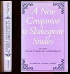 A New Companion to Shakespeare Studies – Editor, 9780521079419, hardcover