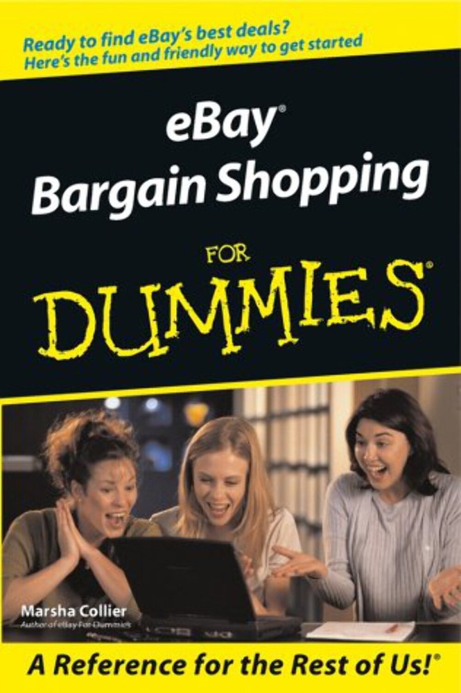 eBay Bargain Shopping For Dummies by Marsha Collier (2003)