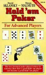 Hold ’em Poker: For Advanced Players – Paperback By Sklansky, David – ACCEPTABLE