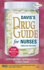 Davis’s Drug Guide for Nurses by F.A. Davis Company Paperback / softback Book