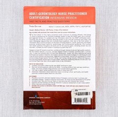Adult-Gerontology Nurse Practitioner Certification Intensive Review Leik 3rd Ed.