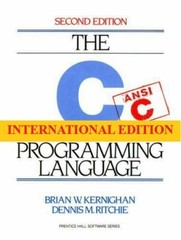 C Programming Language by Brian Kernighan, 2ND INTERNATIONAL EDITION – Brand New